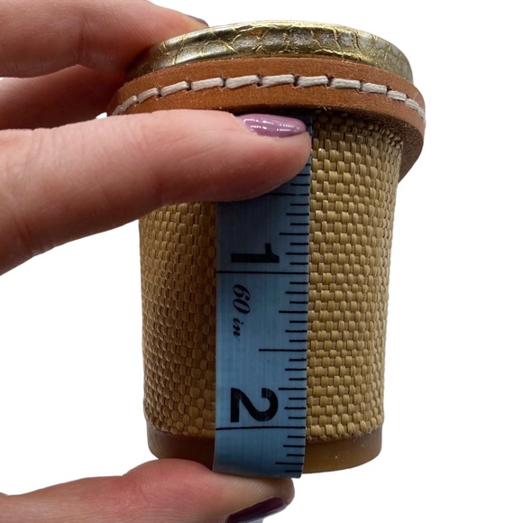 Sam Edelman Sandals Platform Wedge Brown Leather Strappy Buckle Casual Size 9.5S - Picture 12 of 15